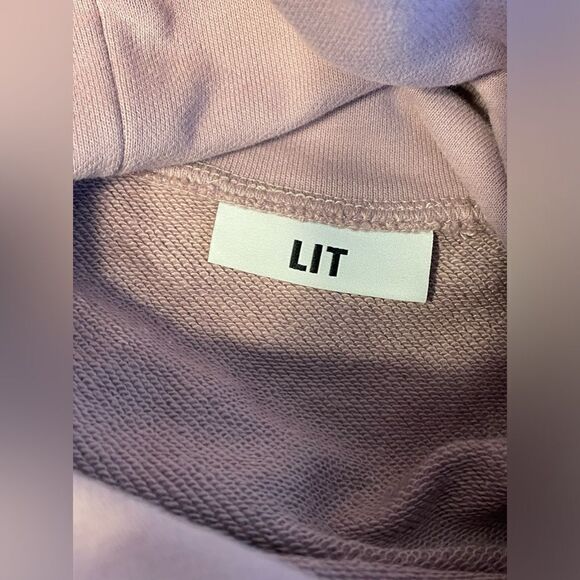 LIT Active Whisper Oversized Turtleneck Sweatshirt S - Picture 6 of 8